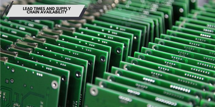 Lead Times and Supply Chain Availability