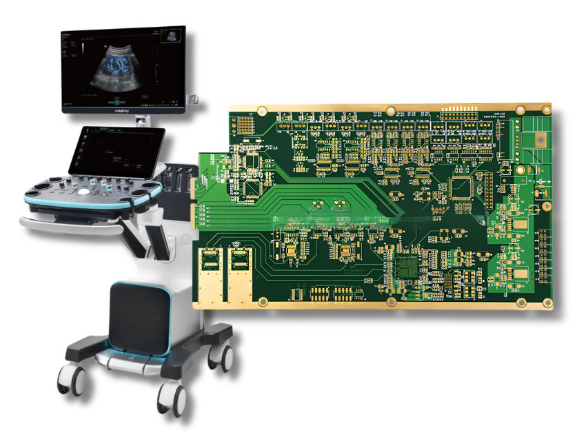Medical Taconic RF-35 PCB