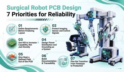 Surgical Robot PCB Design: 7 Priorities for Reliability Featured Image